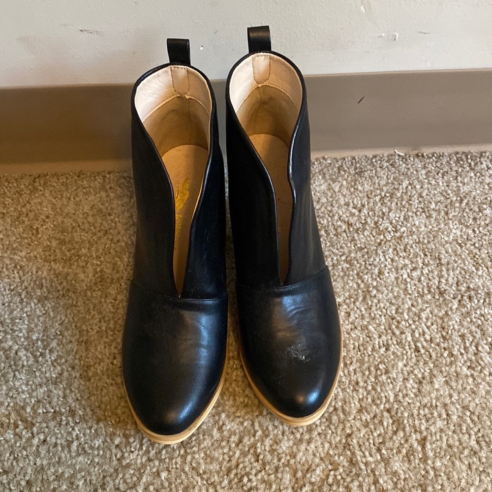 Black booties